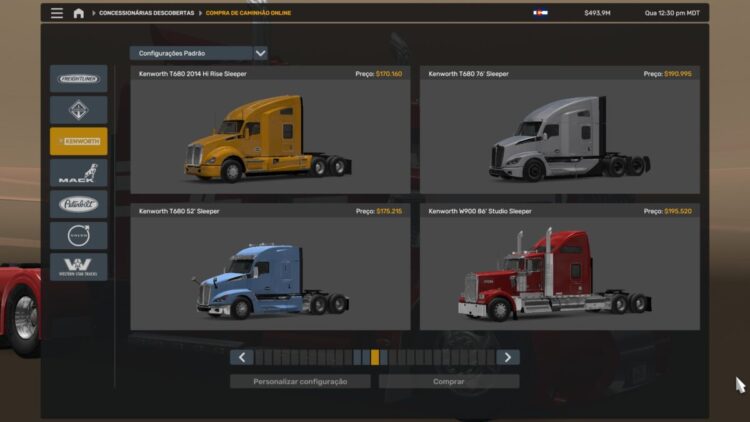 ALL TRUCKS AT THE DEALER ATS BY RODONITCHO MODS 1.0 1.55 17 06 2025