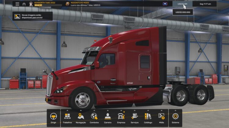 PROFILE KENWORTH T680 2022 BY RODONITCHO MODS 1.0 1.55 20 06 2025