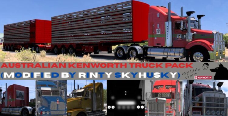 Australian Kenworth Trucks Pack v1.0