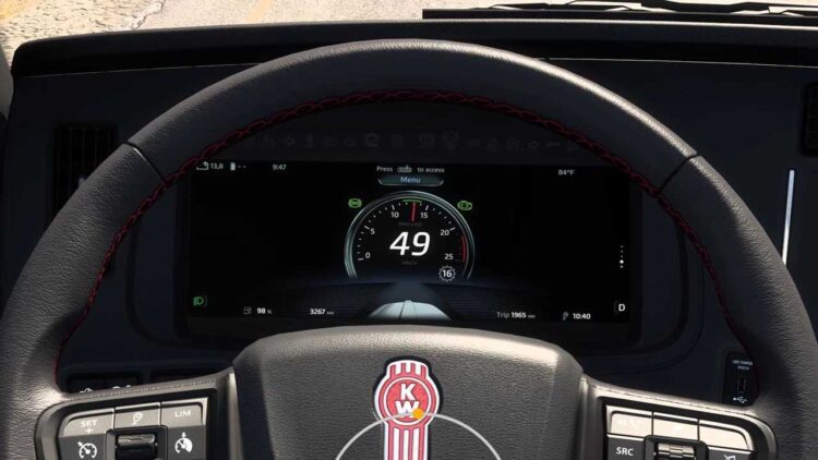 Kenworth T680 Next Gen Improved Dashboard v1.7