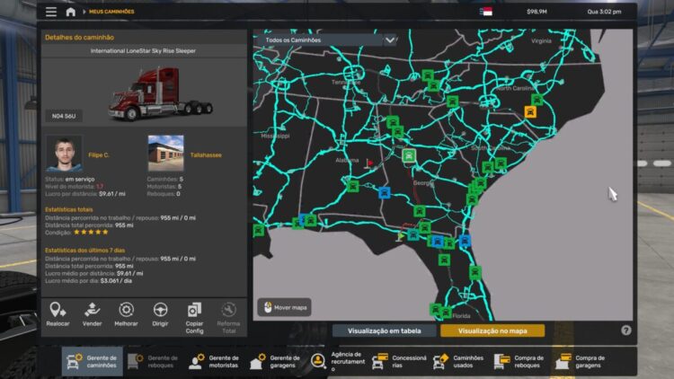 PROFILE COAST TO COAST MAP MANTRID 2.20.55.0 1.55 BY RODONITCHO MODS 1.0 1.55 09 07 2025