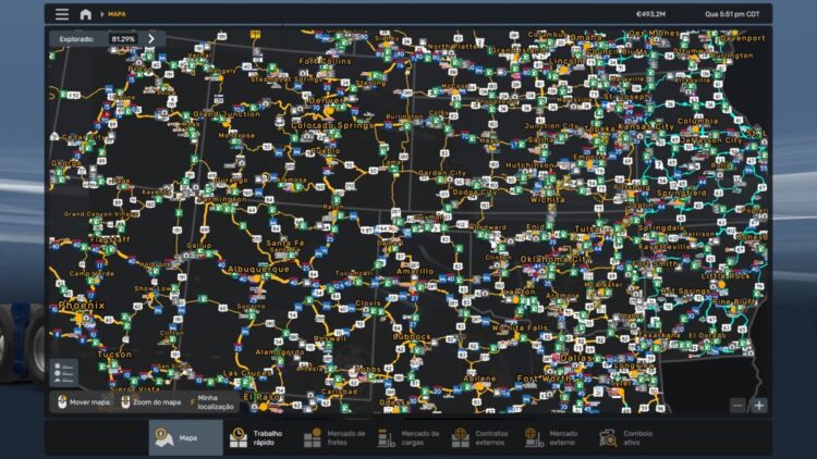 UNDISCOVERED MAP + ULTRA ZOOM ATS BY RODONITCHO MODS 1.0 1.55 18 07 2025