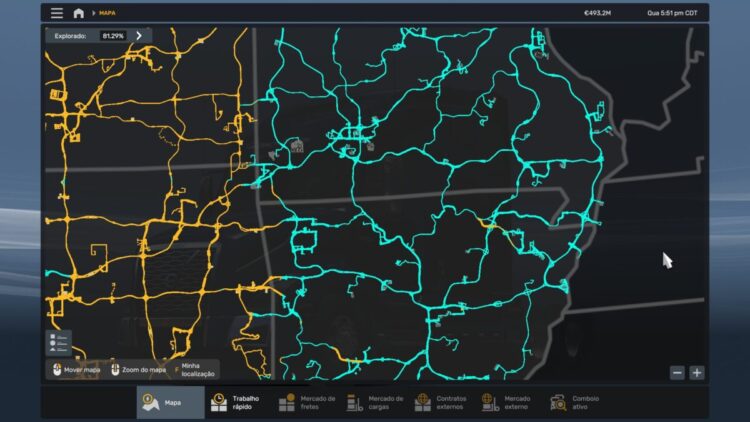 UNDISCOVERED MAP + ULTRA ZOOM ATS BY RODONITCHO MODS 1.0 1.55 18 07 2025