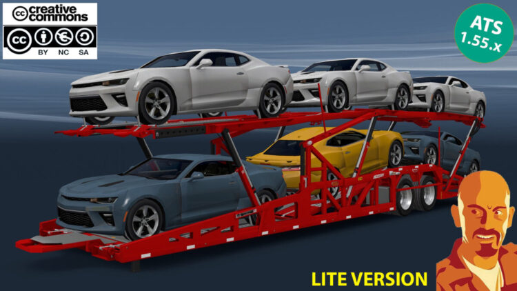 COTTRELL CAR HAULER TRAILER v2.0 ATS 1.54-1.55.x