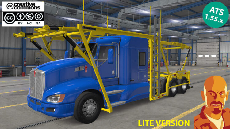 KENWORTH T660 CAR HAULER v2.0 ATS 1.54-1.55.x