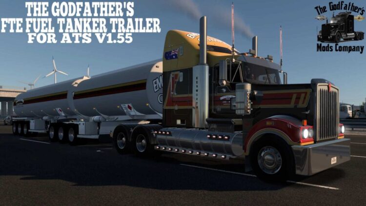 The Godfather&rsquo;s ATE Fuel Tanker Trailer v1.55