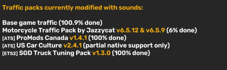 Sound Fixes Pack v25.37.2 for 1.56 open beta only