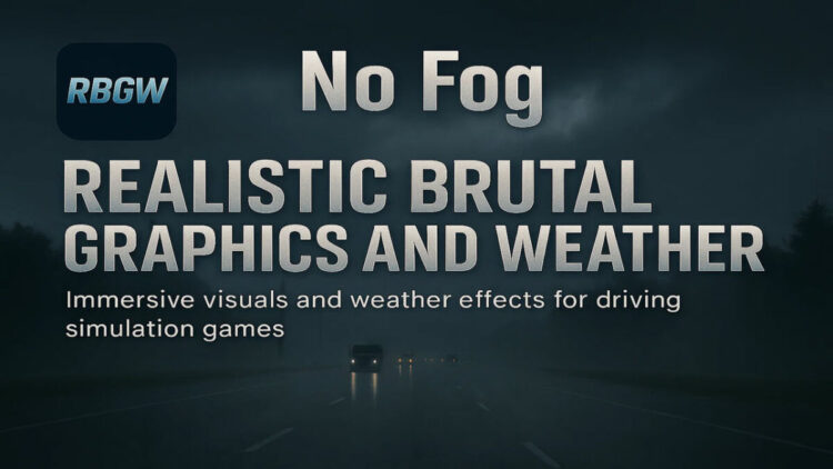 Realistic Brutal Graphics & Weather No Fog Add On V1.0