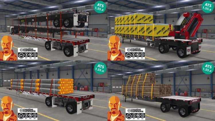 TRANSCRAFT TRAILERS COLLECTION v1.0 ATS 1.54-1.55.x