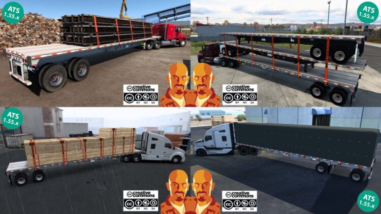 TRANSCRAFT TRAILERS COLLECTION v1.0 ATS 1.54-1.55.x