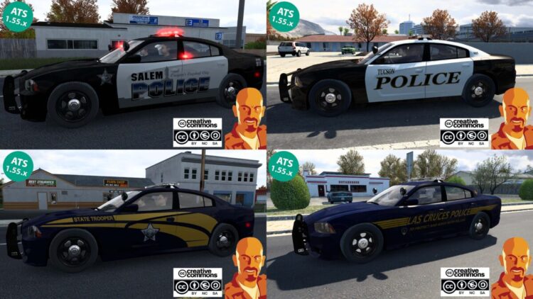 USA POLICE TRAFFIC v2.0 ATS 1.54-1.55.x