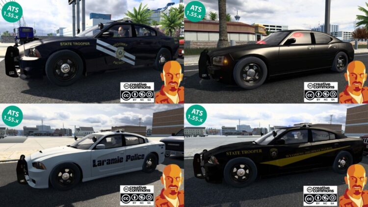 USA POLICE TRAFFIC v2.0 ATS 1.54-1.55.x