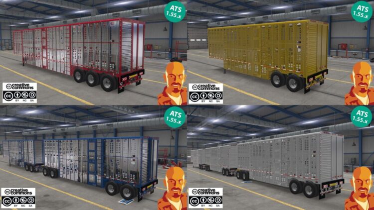 WILSON SILVERSTAR LIVESTOCK TRAILERS v3.0 ATS 1.54-1.55.x