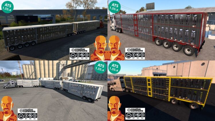 WILSON SILVERSTAR LIVESTOCK TRAILERS v3.0 ATS 1.54-1.55.x