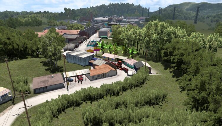 Colombia Coffee Map Save Profile Download ATS 1.55 and 1.56