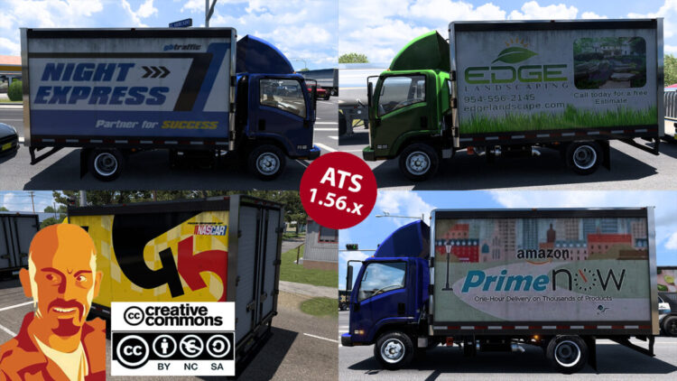 BOX TRUCK TRAFFIC PACK v1.0 ATS 1.56.x