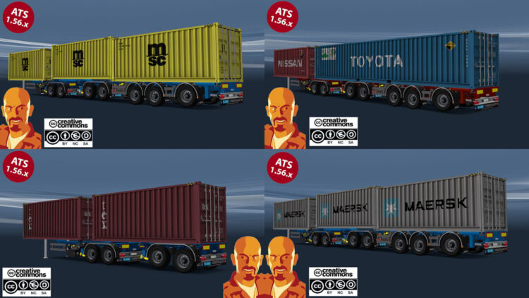 D-TEC FLEXITRAILER TRAILERS v9.0 ATS 1.54-1.56.x