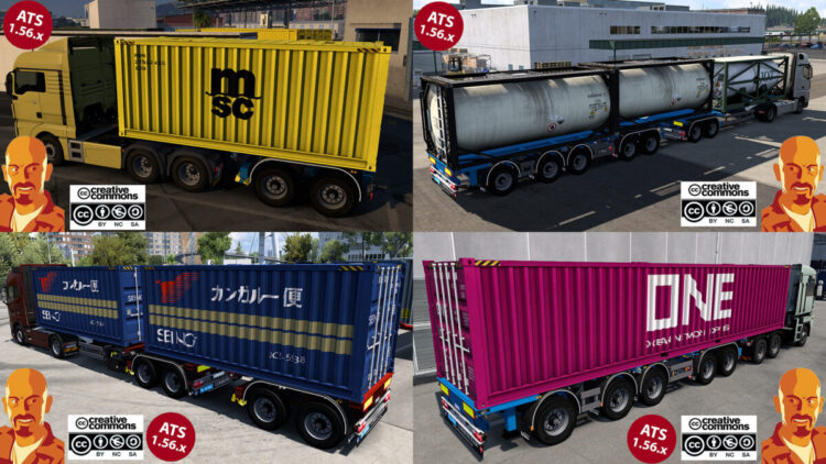 D-TEC FLEXITRAILER TRAILERS v9.0 ATS 1.54-1.56.x