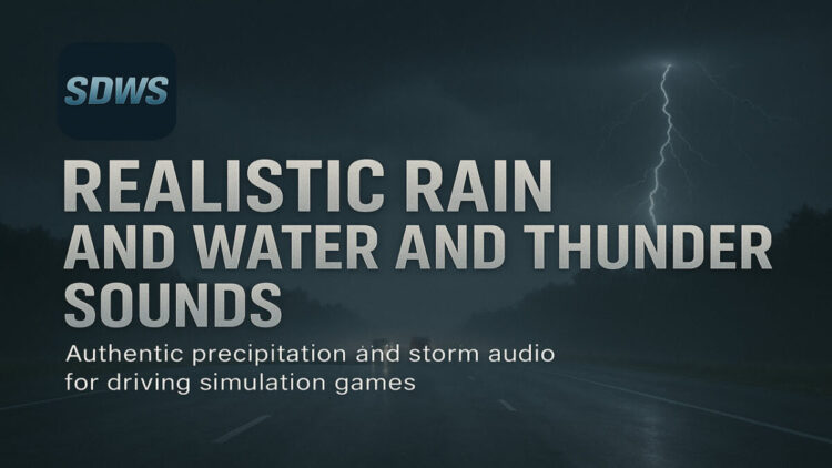 Realistic Rain And Water And Thunder Sounds 8.2