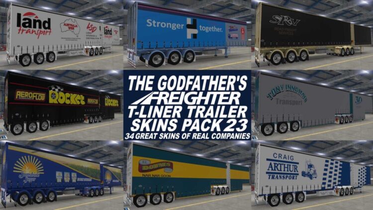 The Godfather’s Freighter T-Liner Skins Pack v23.0