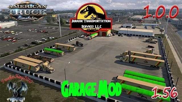 Jurassic Transportation Services Garage v1.0