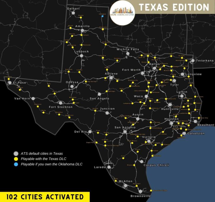 More American Cities (Texas) v1.1 [1.57]