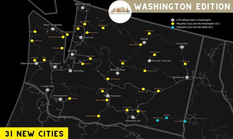 More American Cities (Washington) v1.3 [1.57]