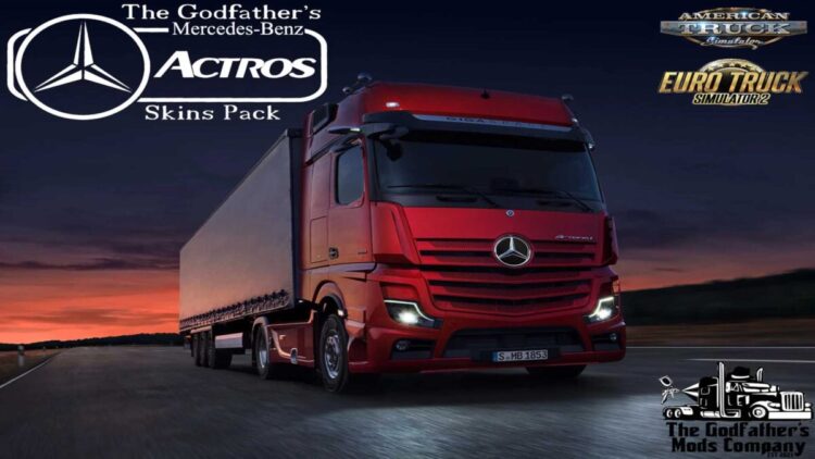 The Godfather’s Mercedes Benz Actros 2014 v1.56