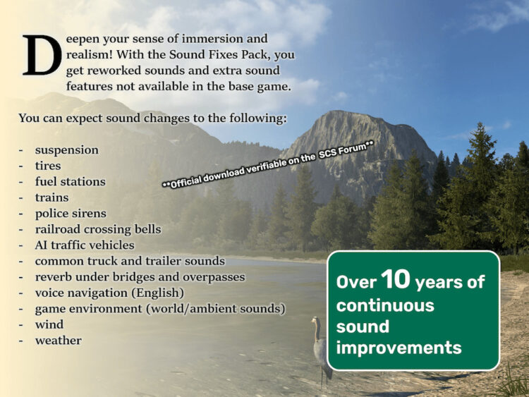 Sound Fixes Pack v25.59