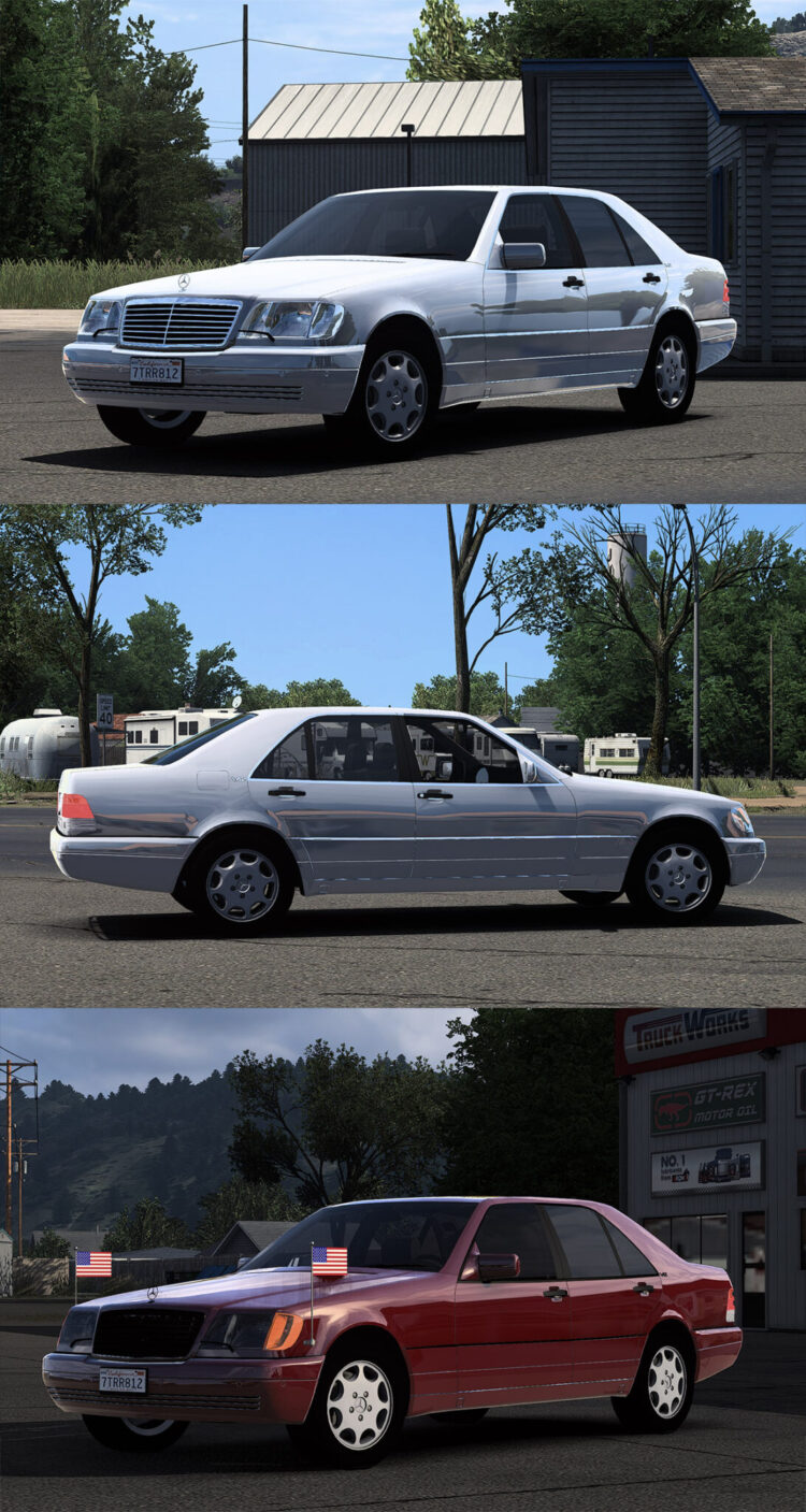 Mercedes-Benz W140 S-Class S600 V2.1 1.57