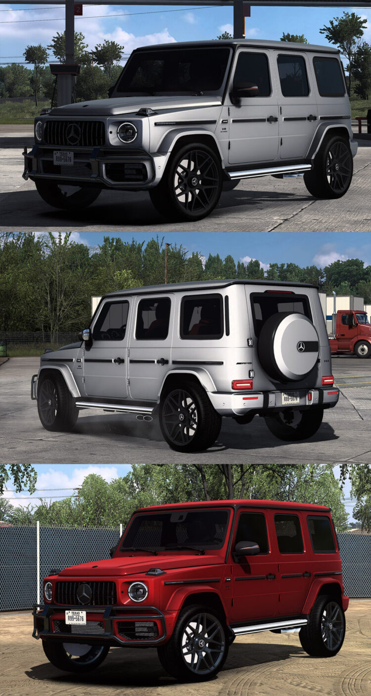 Mercedes-Benz W463 2022 G63 AMG V2.1 1.57