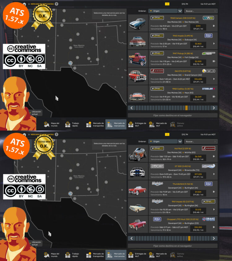 FEATHERLITE CAR TRAILER v2.0 ATS 1.57.x