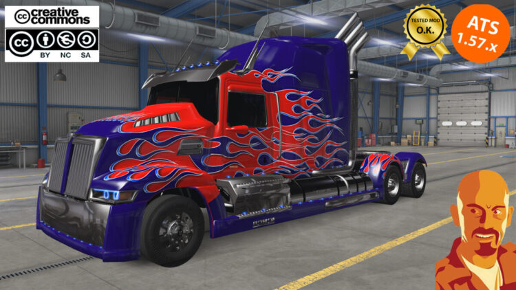WESTERN STAR 5700XE OPTIMUS PRIME v1.0 [1.57.X]