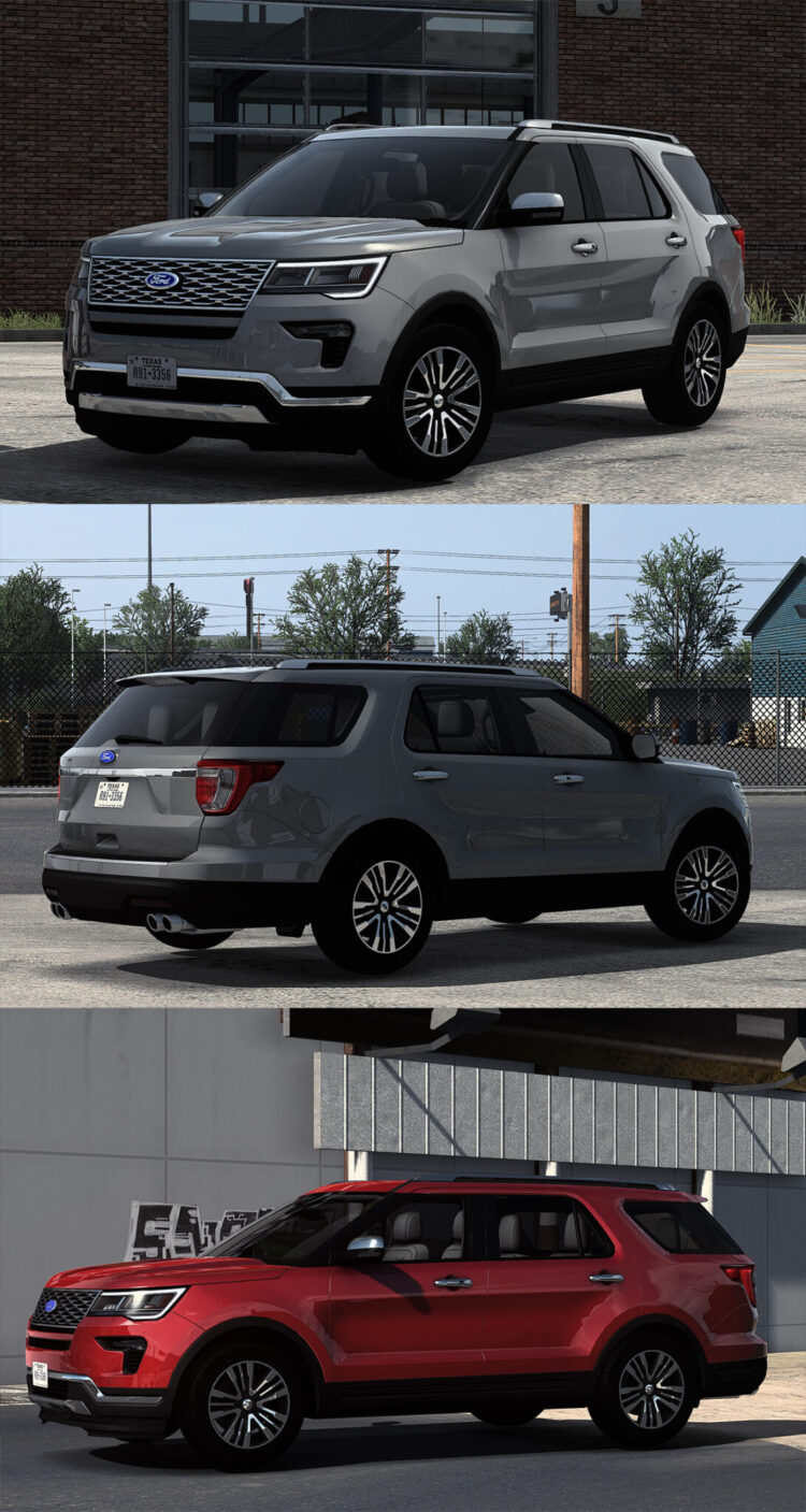 Ford Explorer Platinum 2019 V2.0 1.57