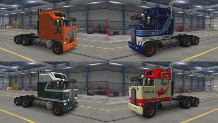 KENWORTH K100 SKIN PACK v7.0