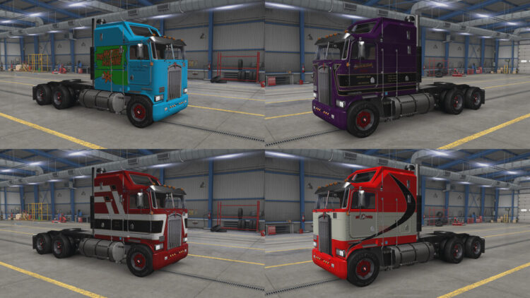 KENWORTH K100 SKIN PACK v7.0