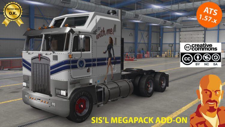 KENWORTH K100 v7.0 SiS’L MEGAPACK ADD-ON