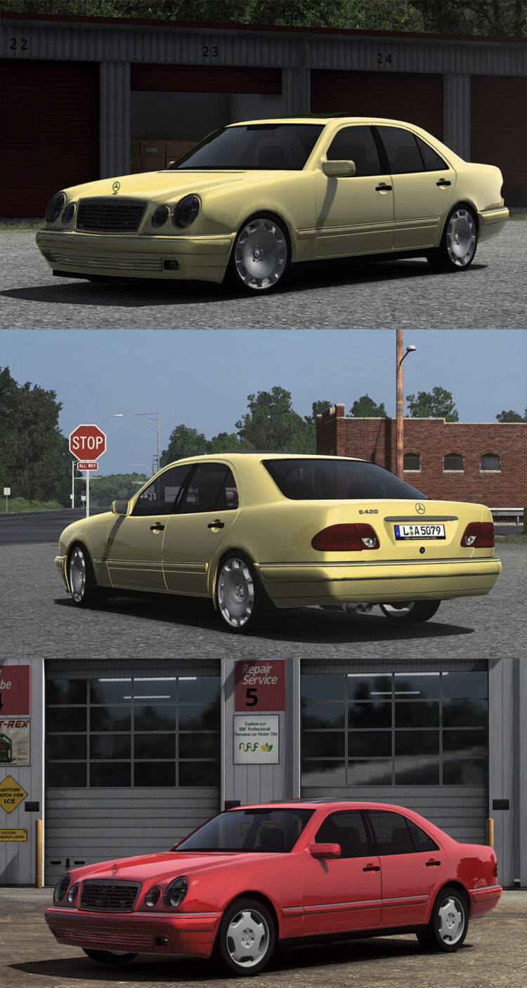 Mercedes-Benz W210 E-Class V2.8 1.57