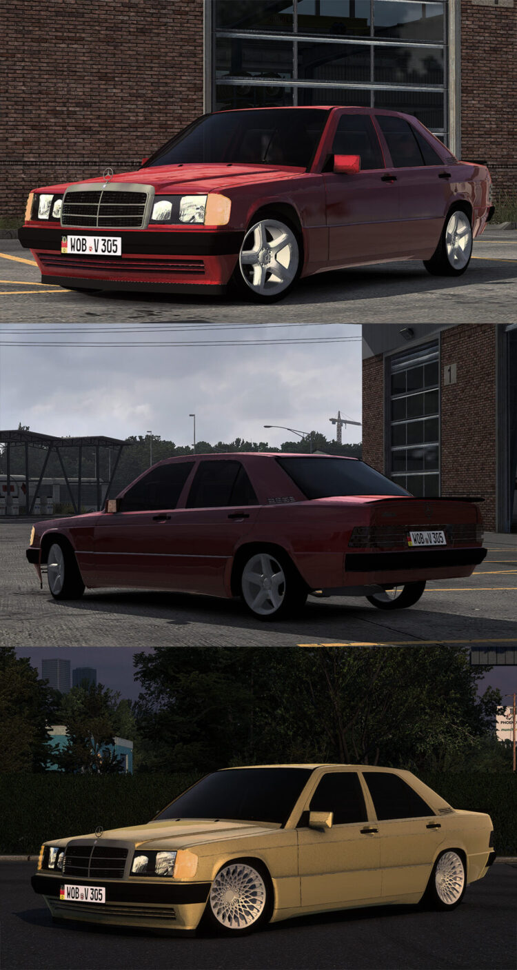 Mercedes-Benz W201 190E V3.8 1.57