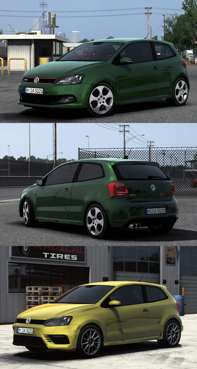 Volkswagen Polo GTI Mk5 V5.2 1.57
