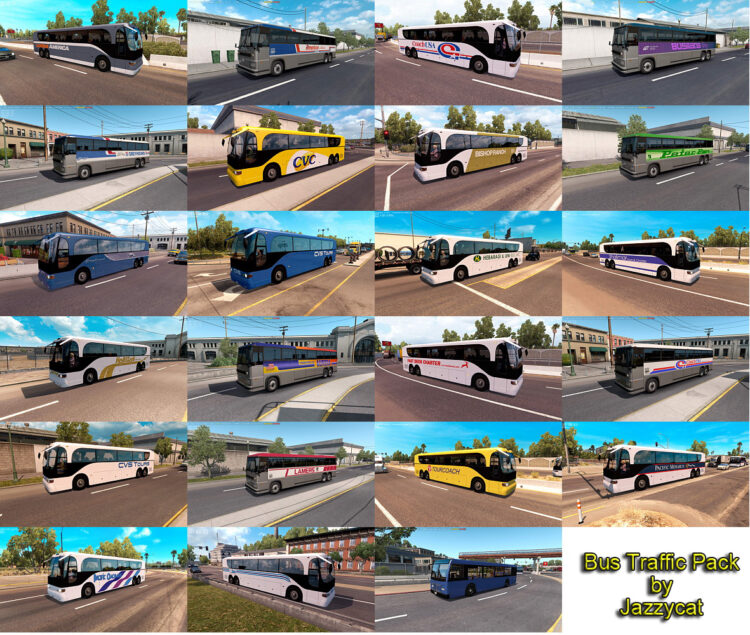 Bus Traffic Pack by Jazzycat v1.4.23
