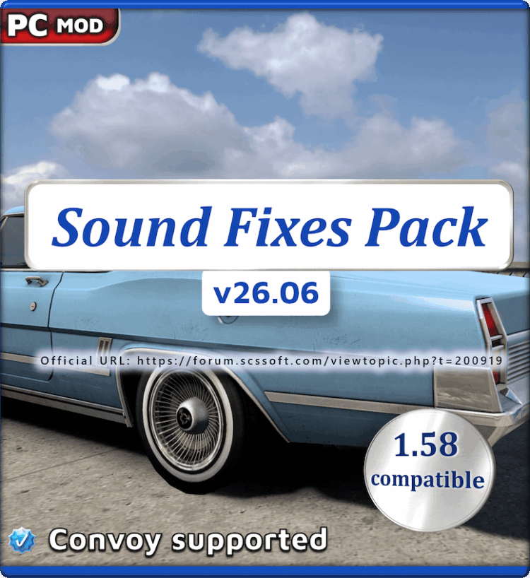 Sound Fixes Pack v26.06