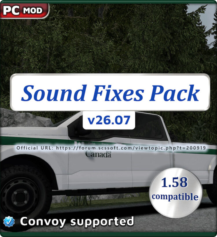 Sound Fixes Pack v26.07