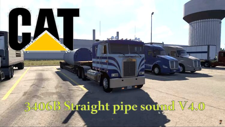 CAT 3406B Straight pipe sound V4.0