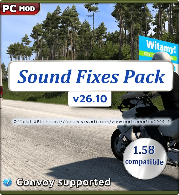 Sound Fixes Pack v26.10