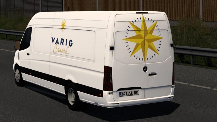 VARIG MERCEDES-BENZ SPRINTER TRZPRO BY RODONITCHO MODS 1.0 1.50 1.59 30 04 2026