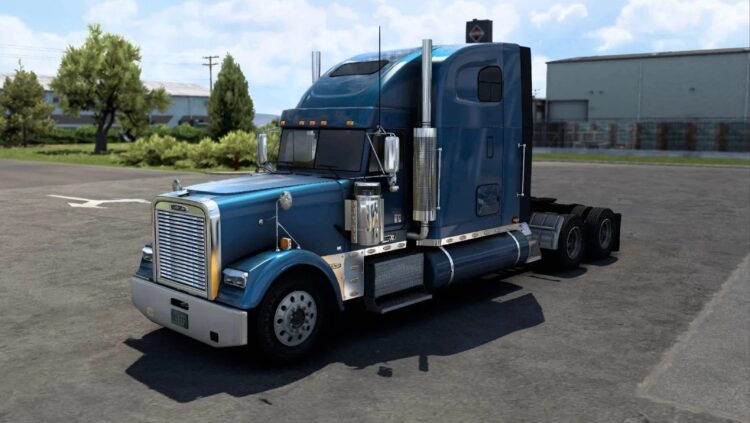 Baixe grátis o Freightliner Classic XL + interior v10.5.1 com recursos completos.