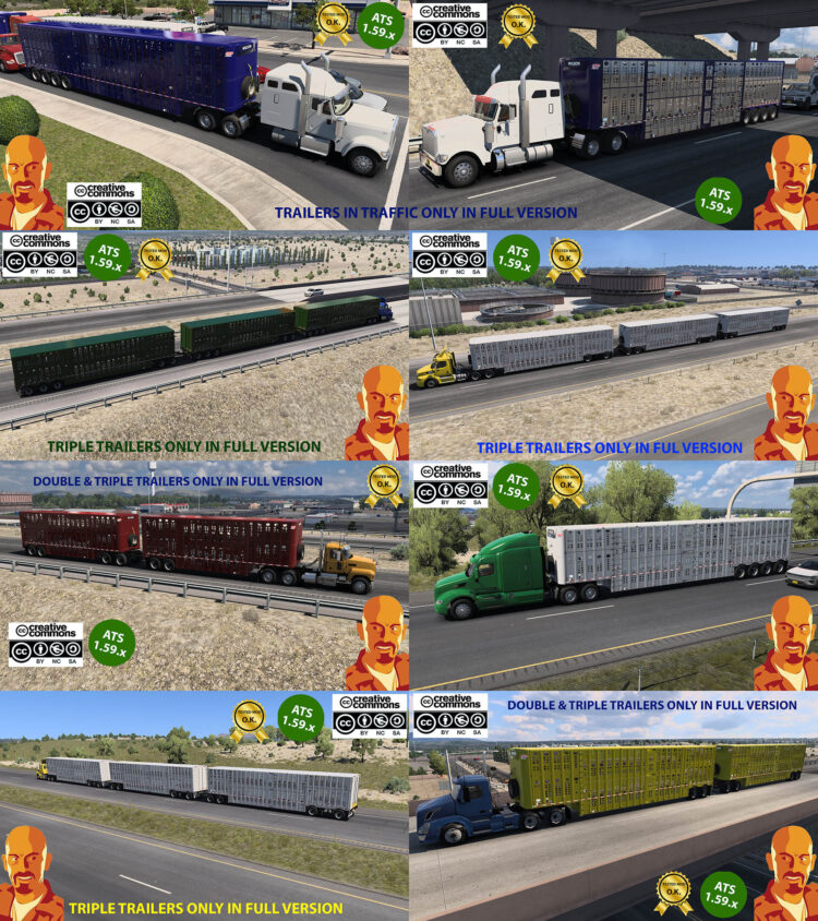 WILSON SILVERSTAR LIVESTOCK TRAILERS v4.0 ATS 1.58-1.59.x