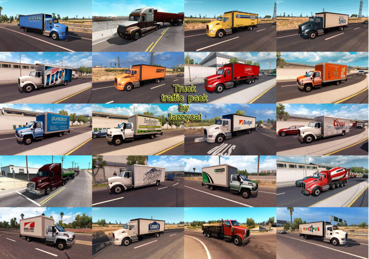 Truck Traffic Pack by Jazzycat v3.5.12