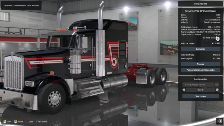 550 GALLON FOR ALL TRUCKS BY RODONITCHO MODS 1.0 1.50 1.59 13 05 2026